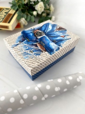 Коробка для подарка "Мужская подарочная"